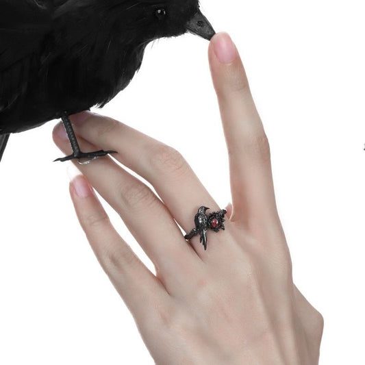 Love and Deepspace Sylus Crow Ruby Ring